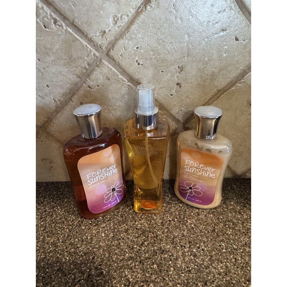 Bath & Body Works FOREVER SUNSHINE Body Lotion & Body Wash & Body Mist New
